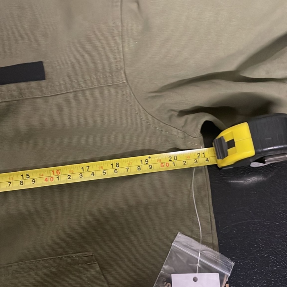 VANS Men's Size VN0A5AR1BOL Quick Response Jacket Army Burnt Olive Green Canvas - Picture 7 of 8